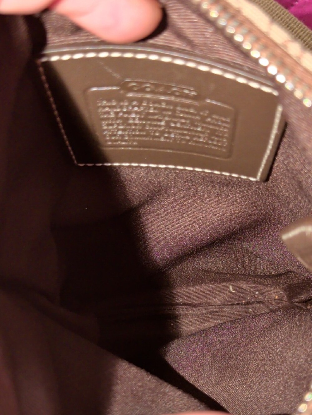 Coach Tan/Brown Signature Crossbody and Wallet Set - Picture 5 of 9